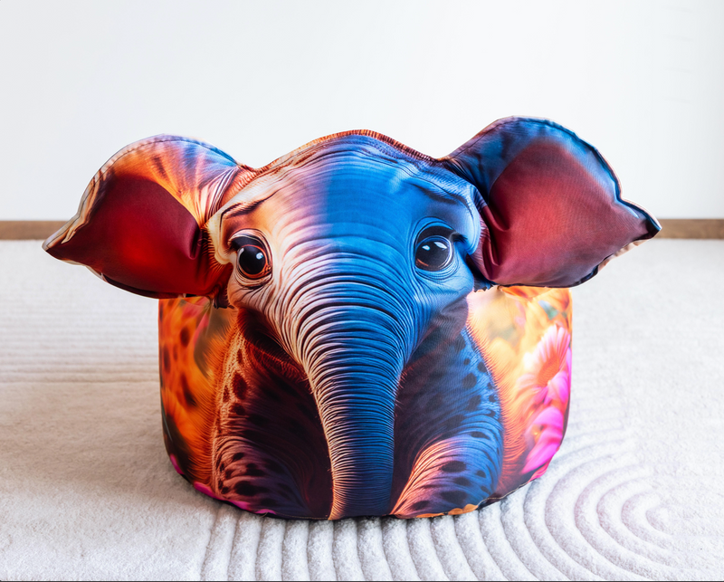 Pouf éléphant