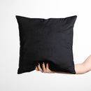 vente de coussin noir simple en ligne
