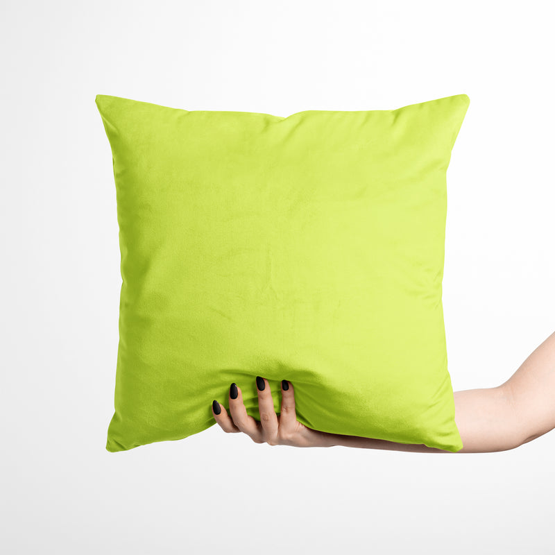 vente coussin unis couleur vert