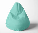 bean bag pour terrasse couleur vert eau